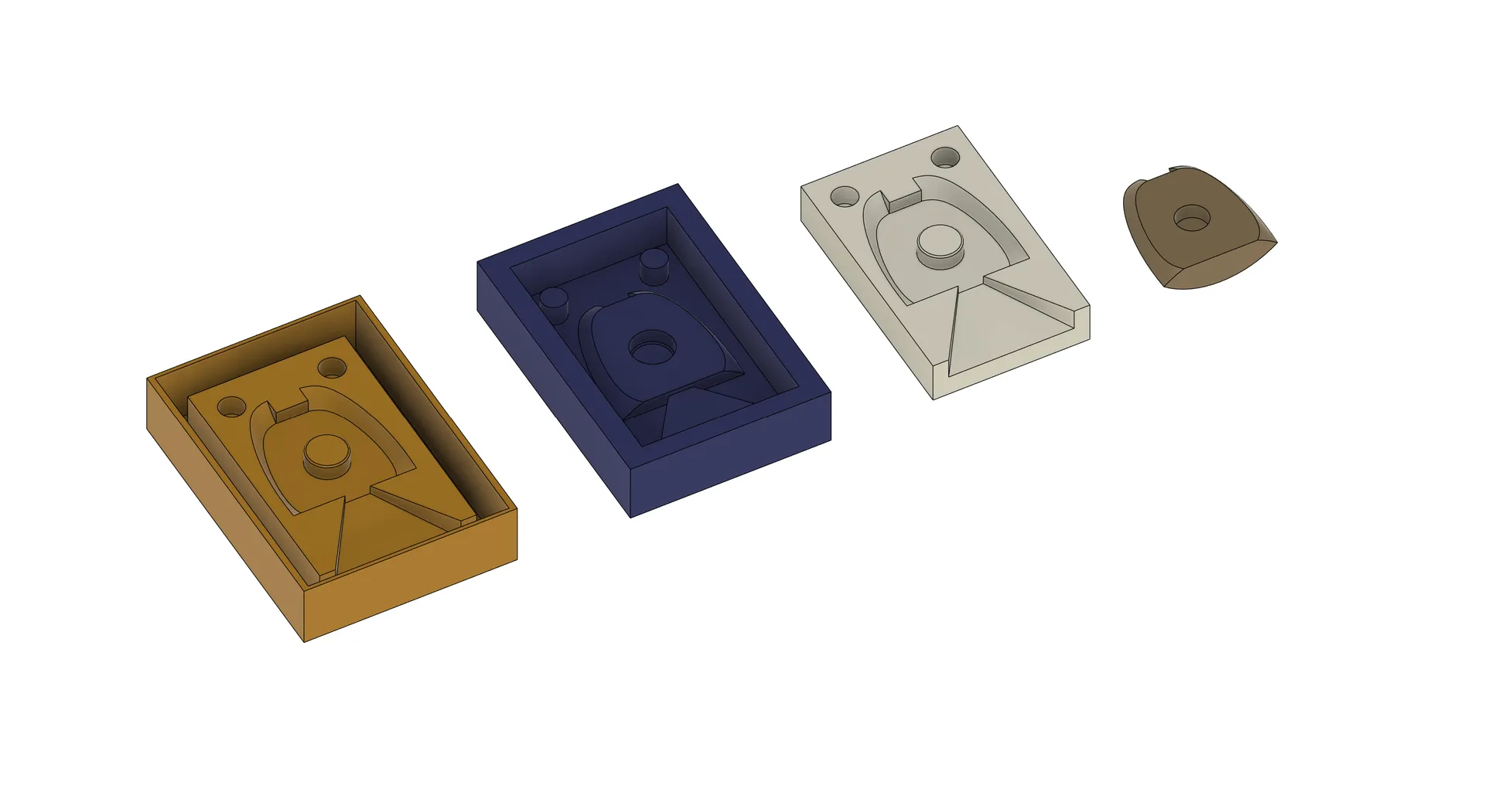 Formenbau-Prozess: SLA-Druck → Silikonform → Gipsform → Keramikguss
